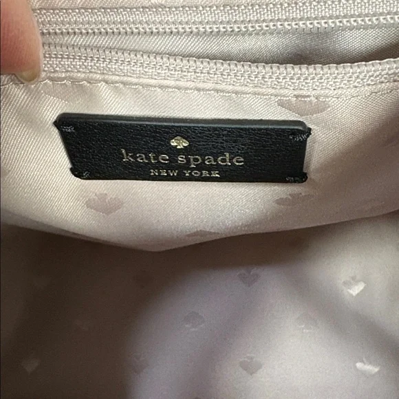 Kate Spade New York ADEL Black Leather Medium Backpack